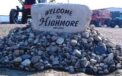 Highmore Welcome sign