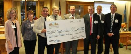 Group holding Yankton challenge check