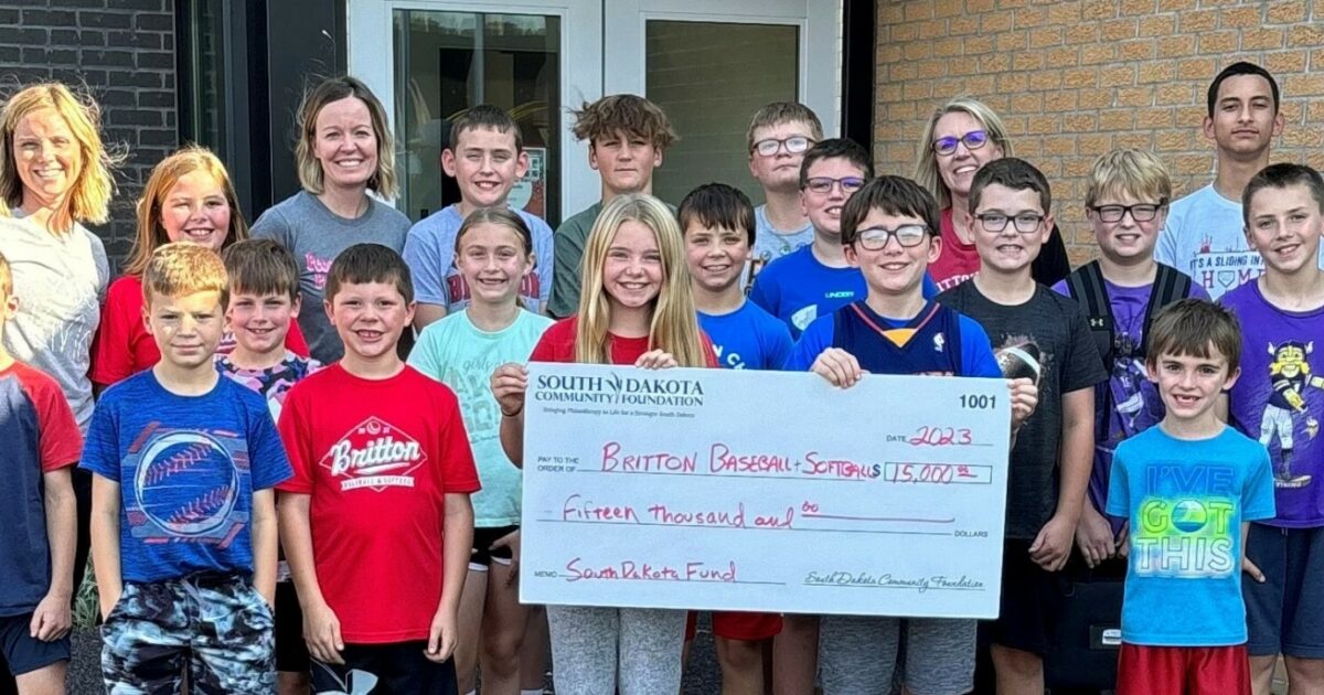15,000 Awarded to Britton… South Dakota Community Foundation