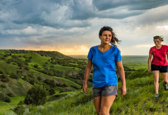 Every Dollar Counts: Two woman hiking