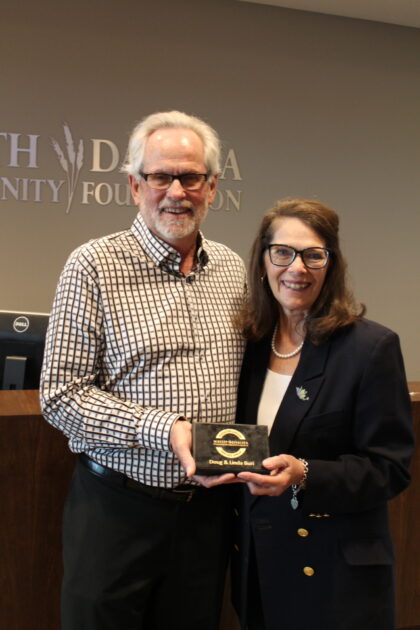 Doug and Linda Buri award Photo